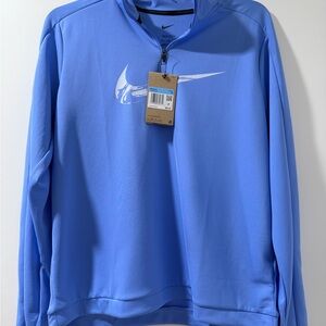Nike women Zip-Up Sweater in Blue